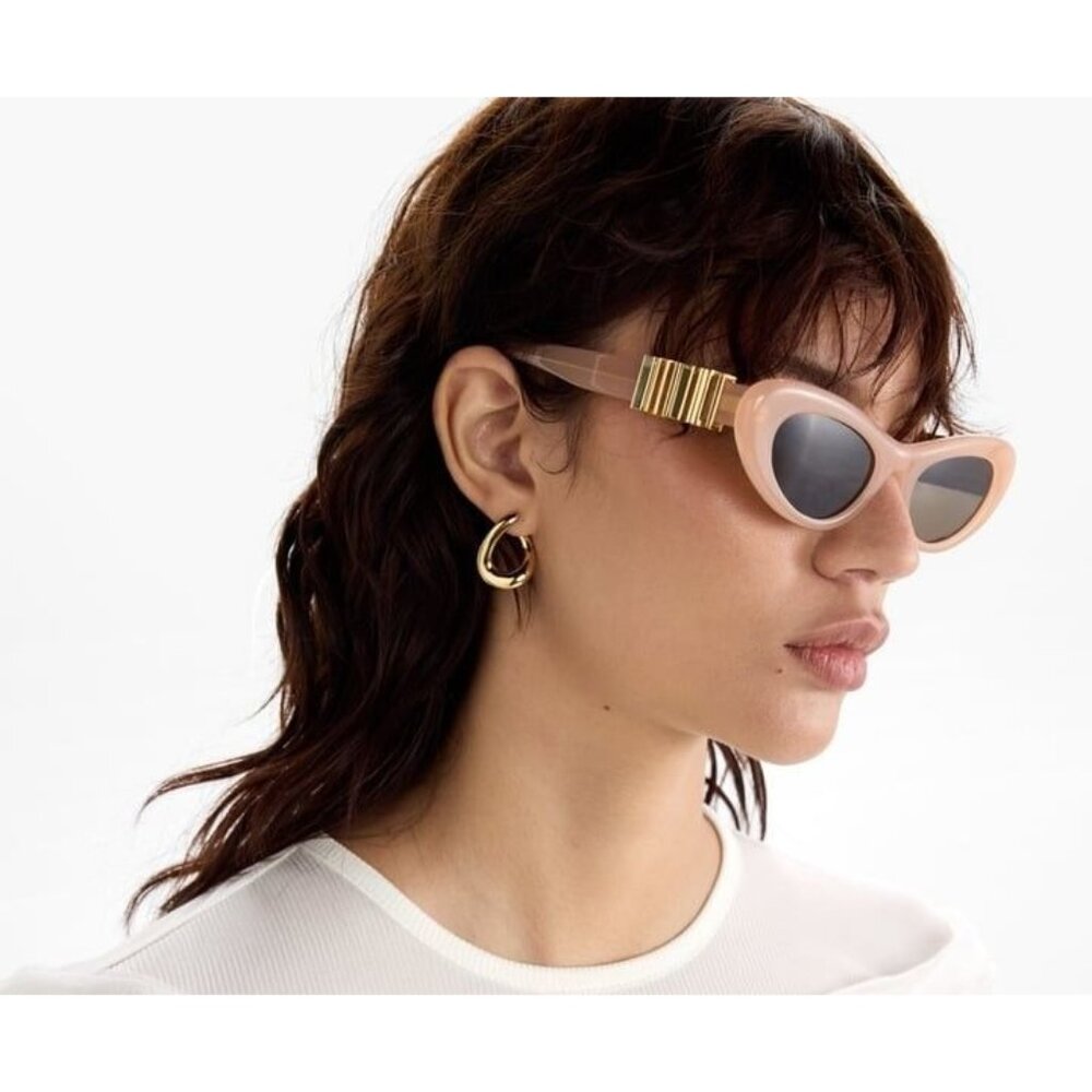 NEW LOEWE LW40156U 72E WOMEN SUNGLASSES NUDE CAT EYELOEWE EYEWEAR